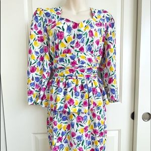 Jonathan Martin vintage dress floral